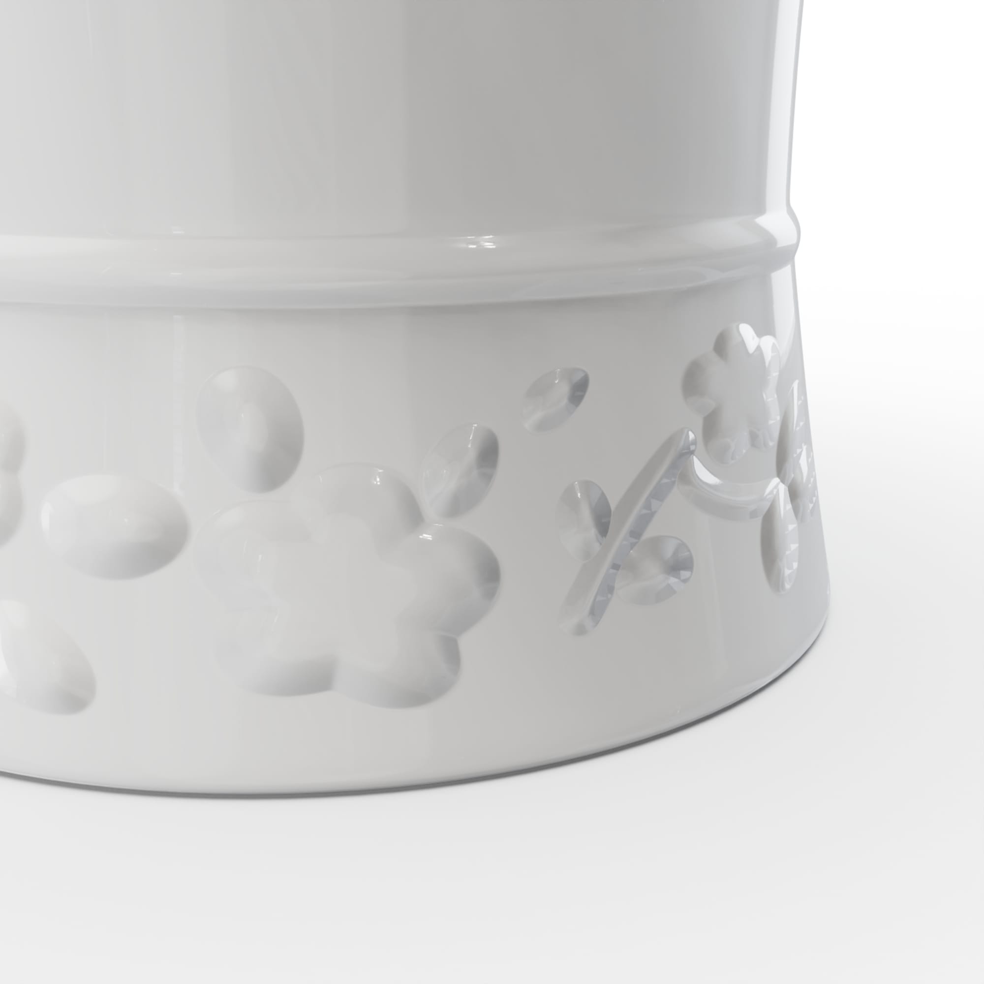 84730552 Стакан для зубных щёток Swensa Venice пластик цвет белый нет Santreyd  - Вид №2