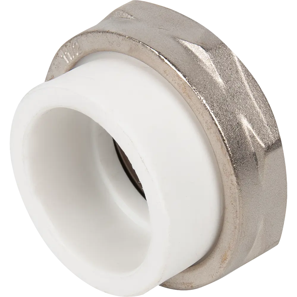Муфта комбинированная ПОЛИТЭК 50 мм × 1,1/2" для систем отопления 82571548 STLM-0030287 - Вид №1