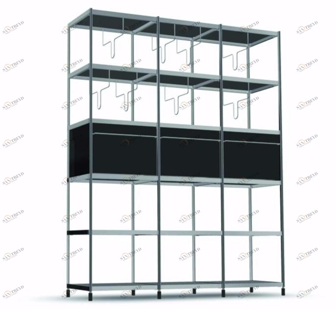 Alias Модульный открытый книжный шкаф Sec sun-id-1459810