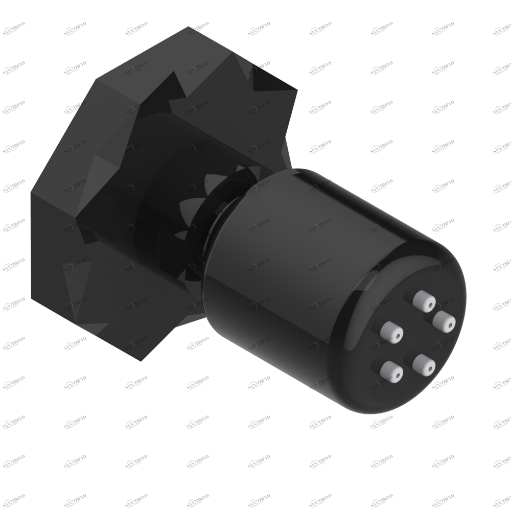 U2M-290/B Форсунка гидромассажная встраиваемая в стену 1/2" с защитой от жёсткой воды Thg-paris Nihal metal Покрытие PVD бронза U2M 290/B CAT.F