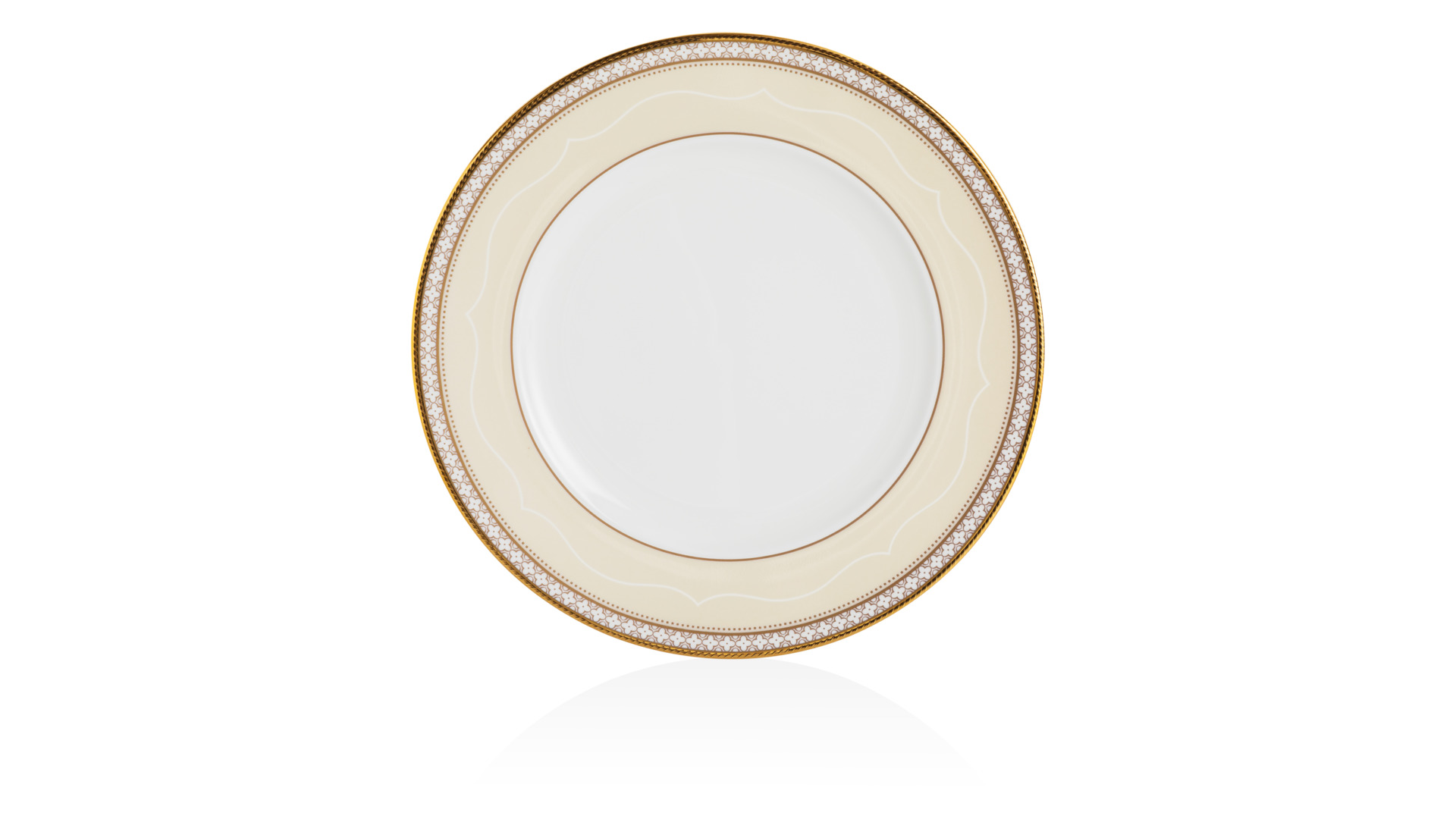 10657442 Noritake Сервиз столовый Noritake Трефолио,золотой кант на 6 персон, 20 предметов, фарфор Фарфор  - Вид №4