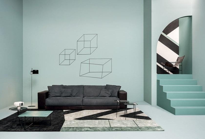 BAXTER Квадратный мраморный журнальный столик Icaro sun-id-1420231 - Вид №2