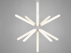 BROKIS Стеклянный подвесной светильник с диммером Puro