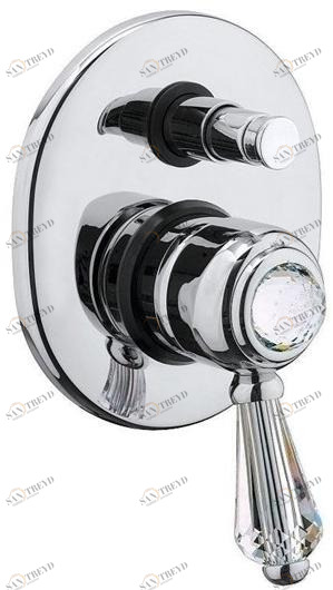 Rubinetterie Frattini Смеситель для душа однорычажный встраиваемый Morgan suite sun-id-1499872