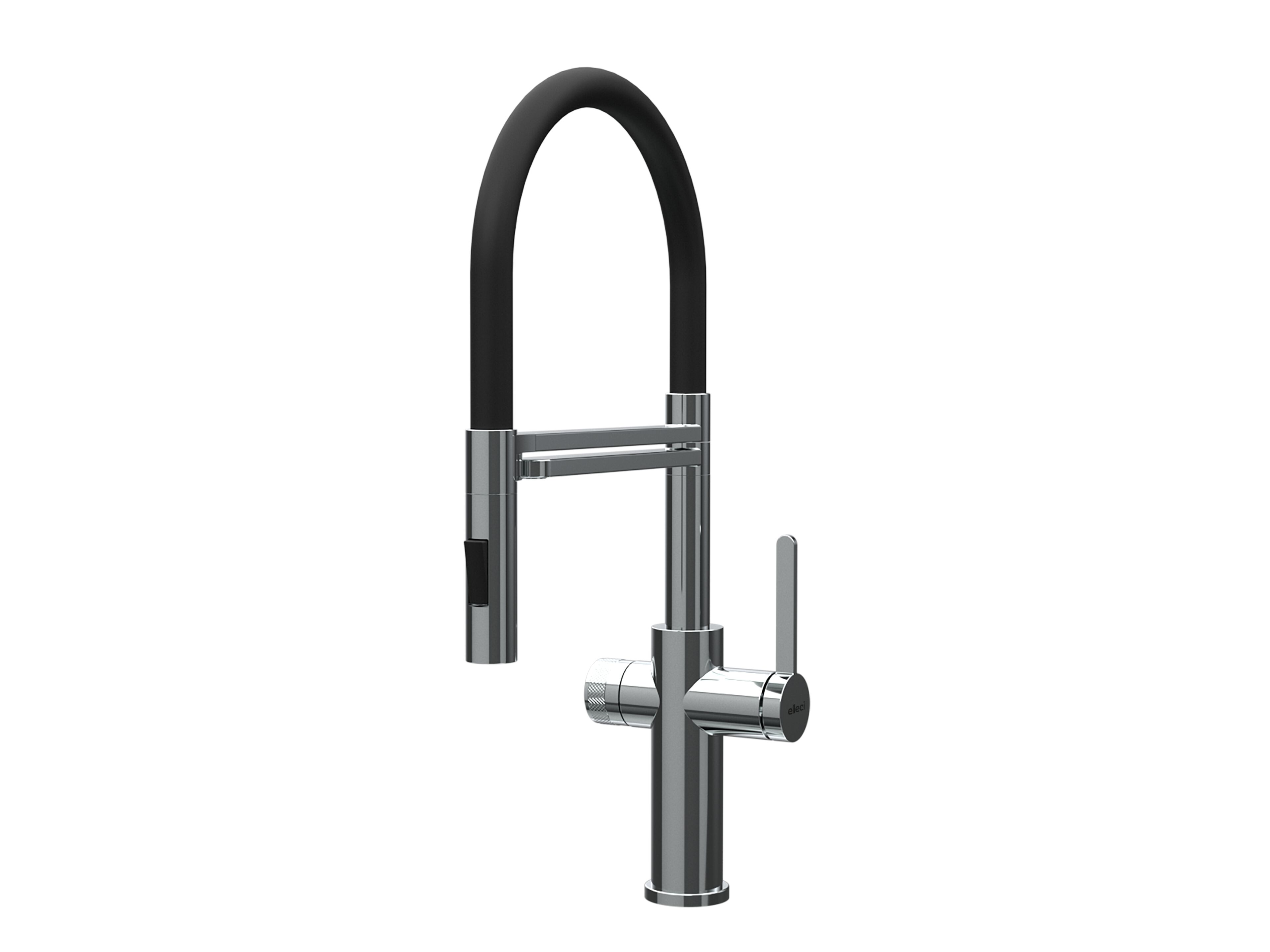 Смеситель для кухни на одно отверстие с ручным душем Elleci Elleci Kitchen ARCH-00062610 - Вид №3