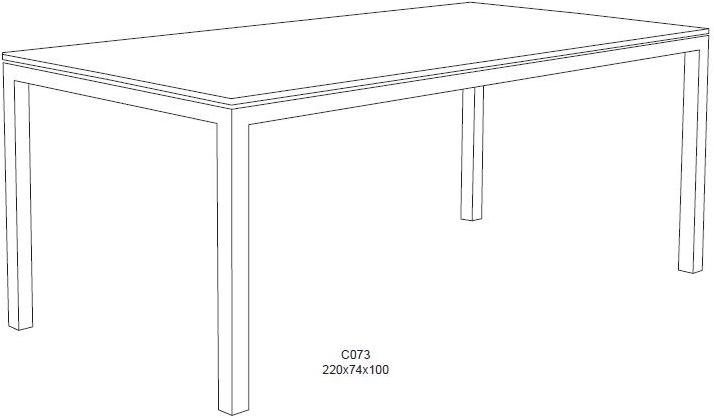 Recor Home Прямоугольный кварцевый стол sun-id-1376052 - Вид №2