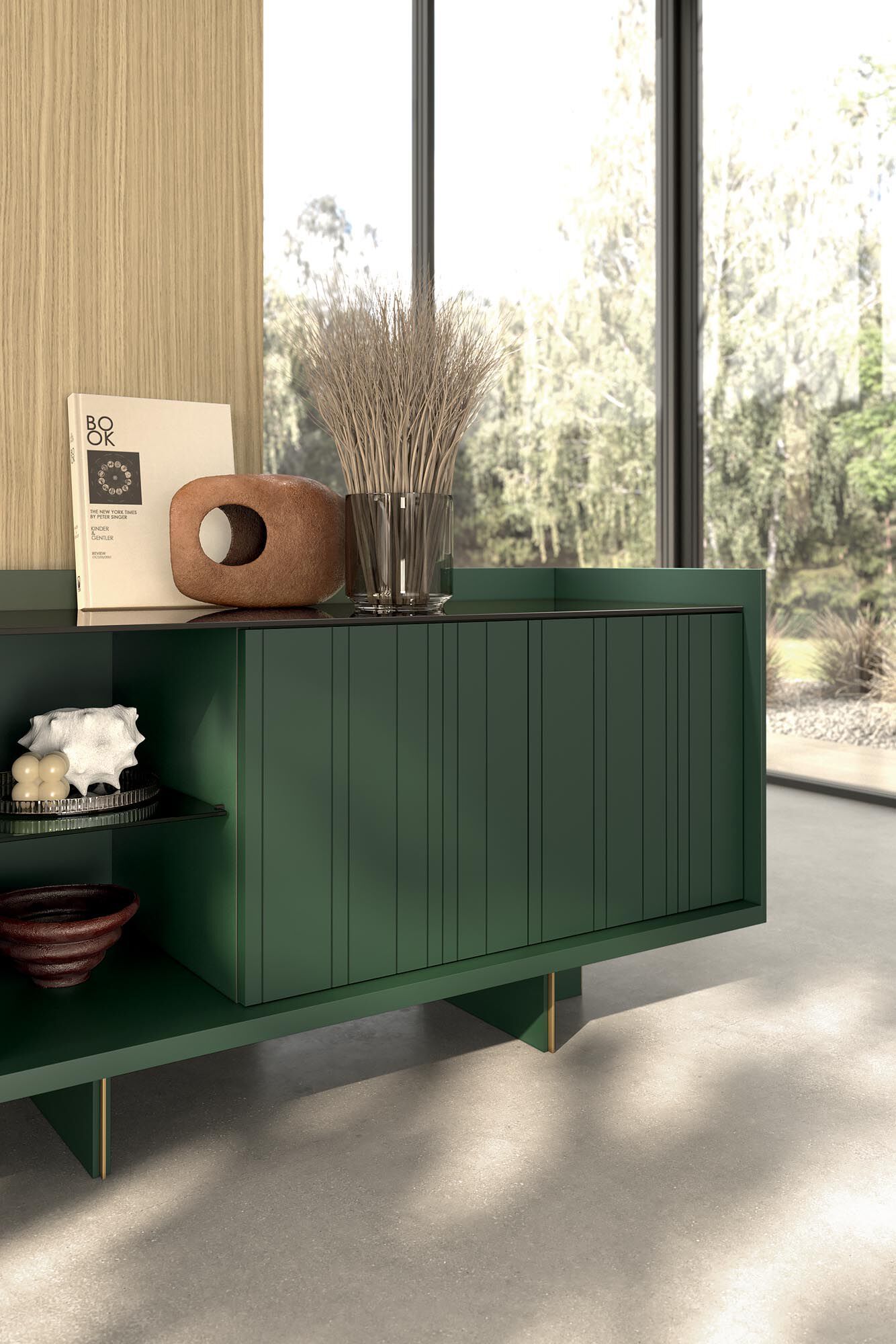 Двустворчатый шкаф с распашными дверями Guzzini & Fontana DEE DEE ARCH-00112790 - Вид №3