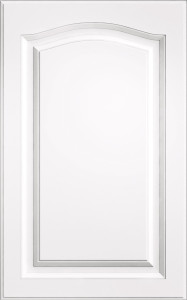 Фасады для кухни Классика Фрезеровка «Классика 90+» Белая лилия №538