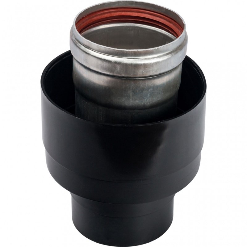 Переходник STOUT с дымохода DN80 на 80/125 SCA0080080125 - Вид №1