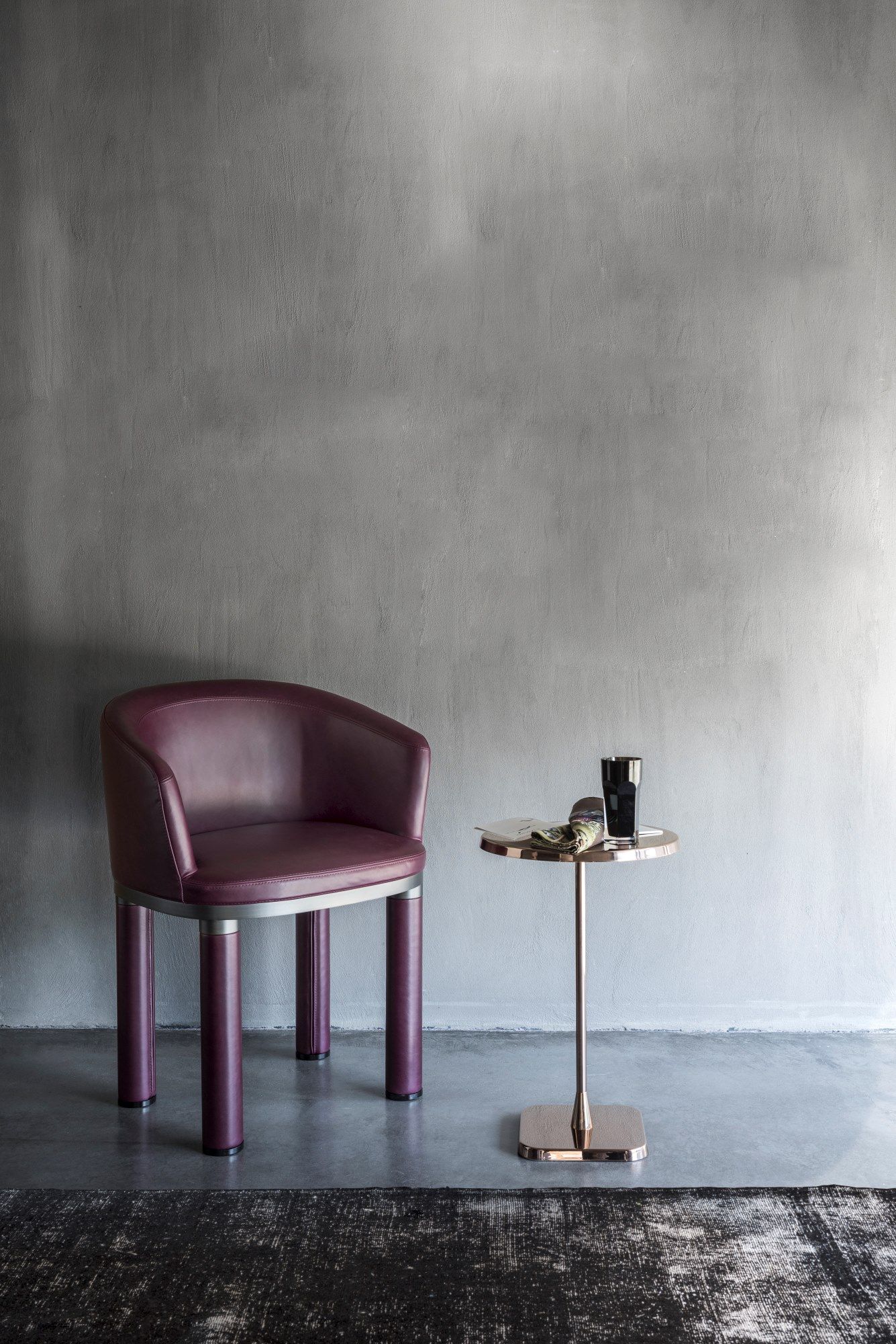 Мягкий стул с подлокотниками GHIDINI1961 Bold ARCH-00097296 - Вид №4