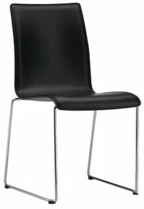 Brunner Штабелируемое кожаное кресло-санки Fina