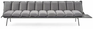 Sancal Скамья из ткани со спинкой Next stop