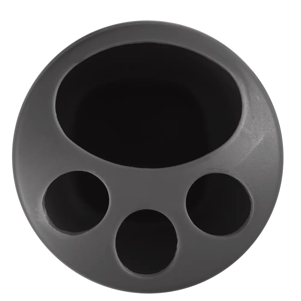 Стакан-подставка BEROSSI Aqua для зубных щёток в стиле базальт 89350159 STLM-0993337 - Вид №3