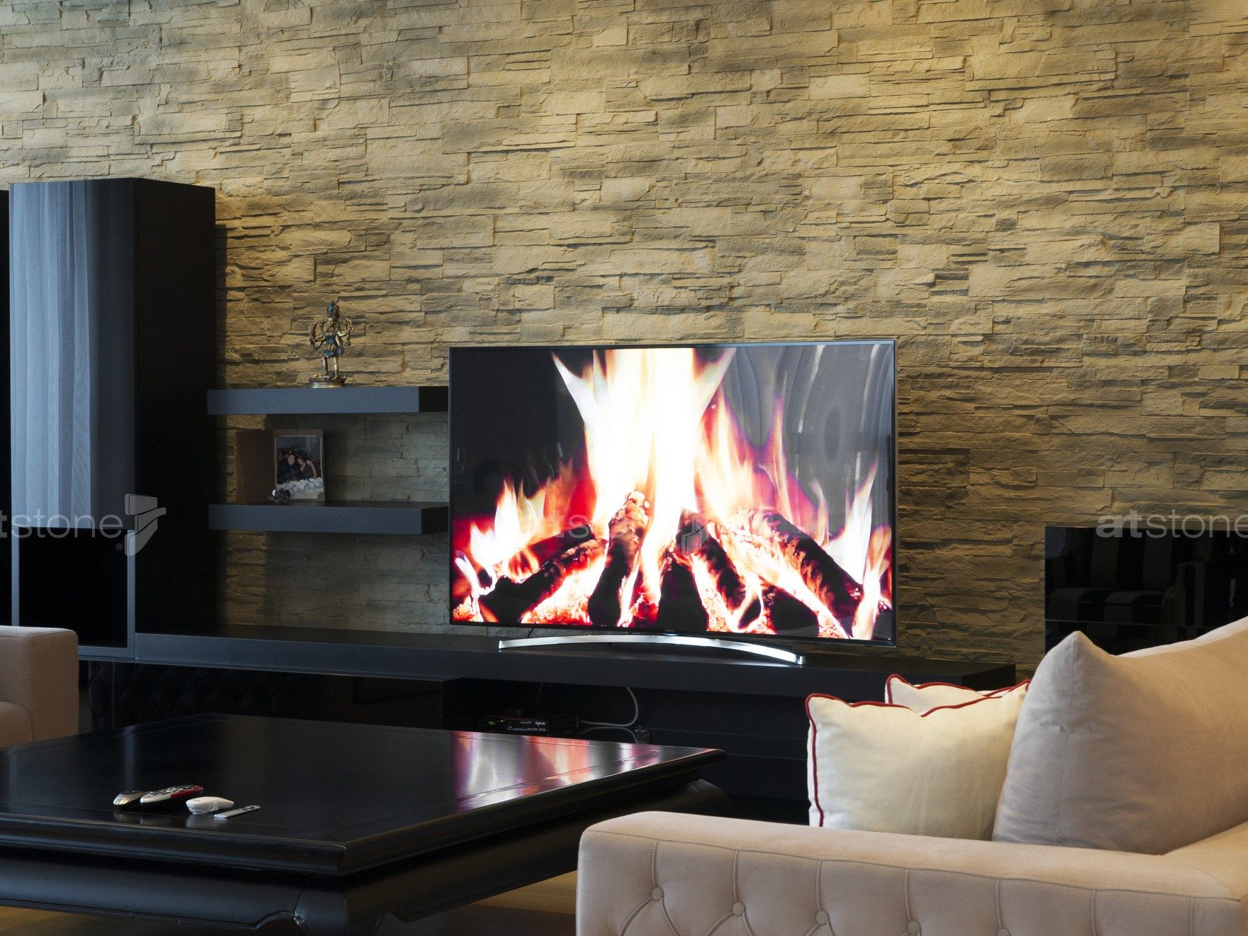 Панель с трехмерными эффектами из стекловолокна для внутреннего / наружного эффекта камня Artstone Panel Systems LASCAS ARCH-00131276 - Вид №8