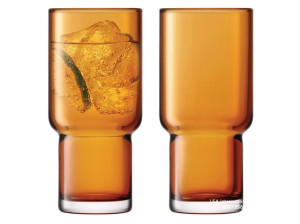 Набор бокалов для коктейлей из дутого стекла-390 мл