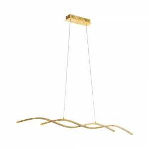 Подвесной светодиодный светильник Eglo Miraflores 97837 EGLO ДИЗАЙНЕРСКИЕ, MIRAFLORES 276234 Золотой