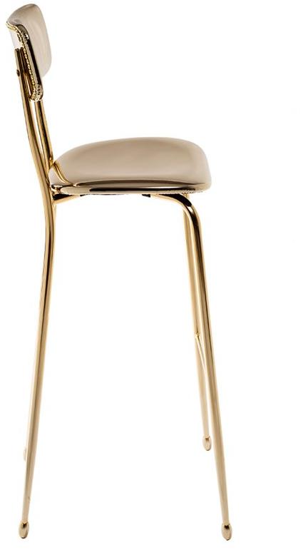 Vela Arredamenti Барный стул из алюминия со спинкой Olivia sun-id-1441174 - Вид №3