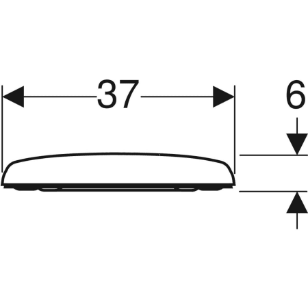 500.836.01.1 Сиденье для унитаза Geberit Renova крепление сверху Geberit  - Вид №3