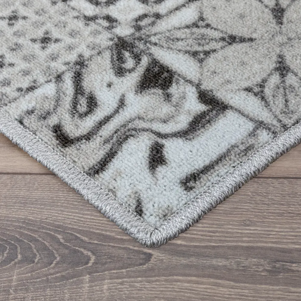 Ковер Пралеска 200x300 см полиамид P2864/А2/124 цвет серо-белый ВИТЕБСКИЕ КОВРЫ STLM-2094642 - Вид №2