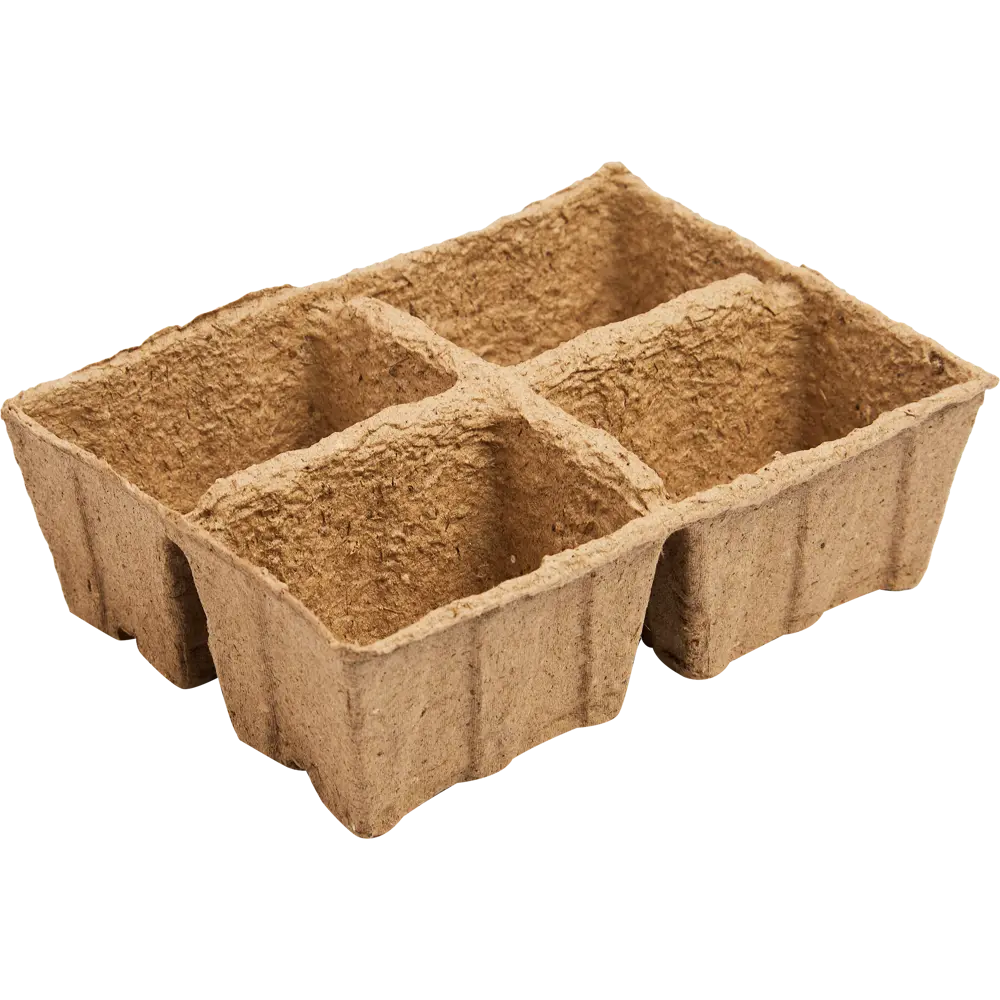 Кассета рассадная 4 ячейки с торфяными таблетками, 4 шт Santreyd STLM-2107897 - Вид №5