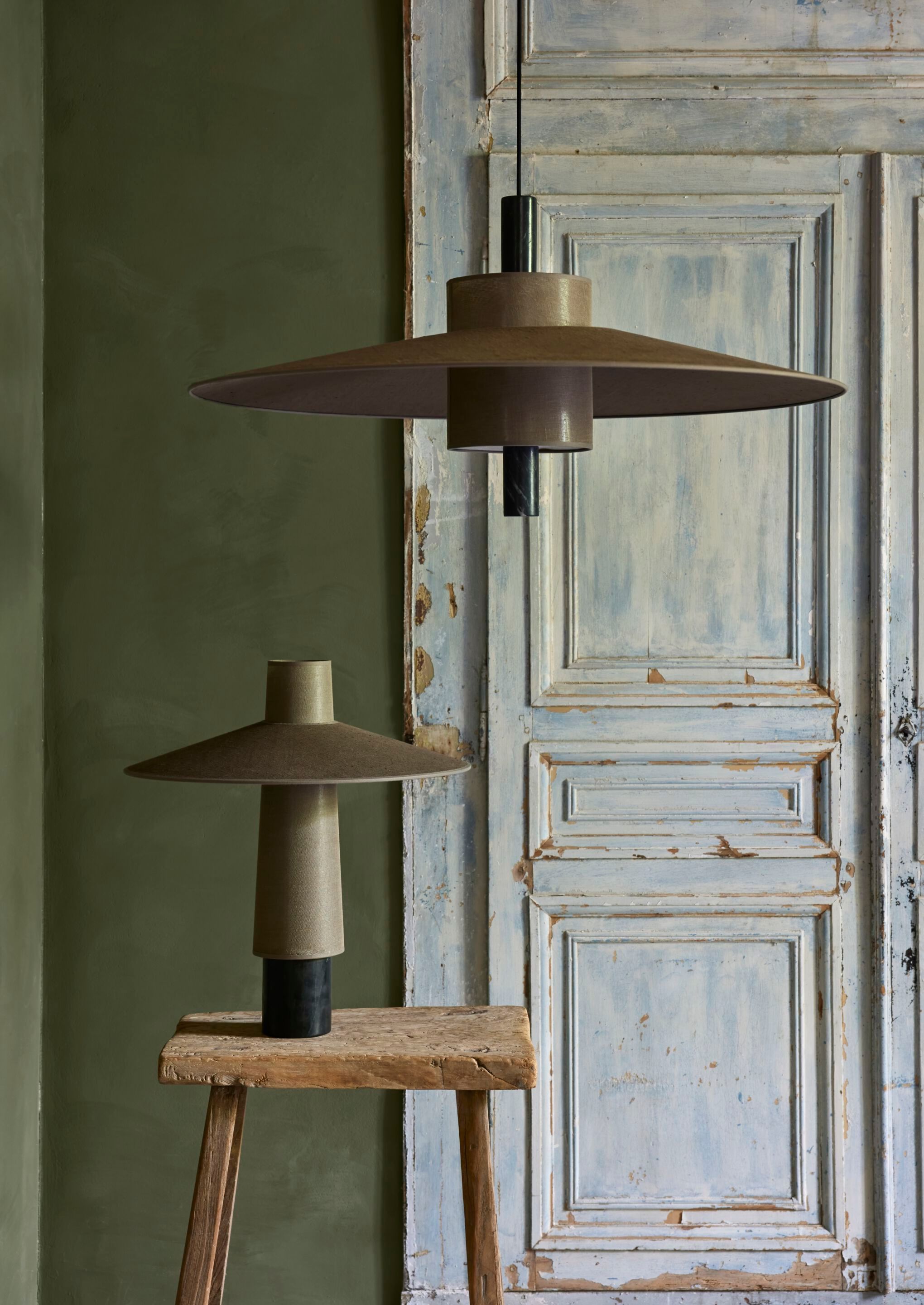 Подвесной светильник из льна Forestier Thésée ARCH-00097959 - Вид №12