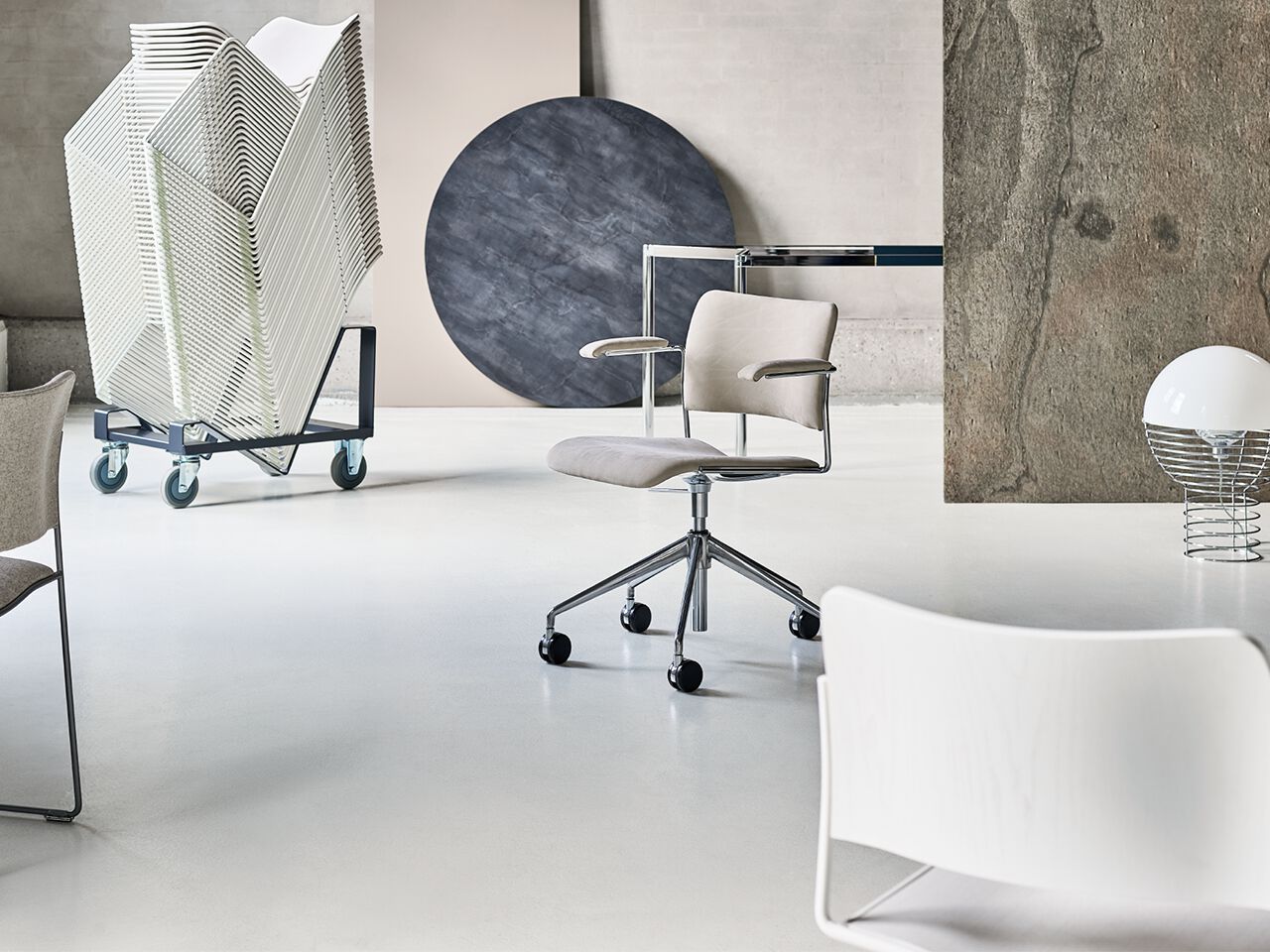 Защелкивающийся стул для салазок Howe 40/4 ARCH-00029764 - Вид №9