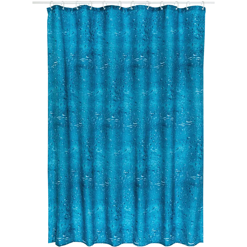 Штора для ванной комнаты «Aqua» 180x180 см цвет синий 18030540 STLM-2151174 SWENSA SWC-90-55 - Вид №1