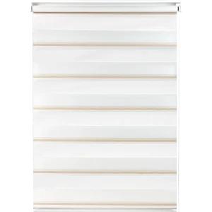 Штора рулонная день-ночь Лечче 80x160 см бежево-молочная