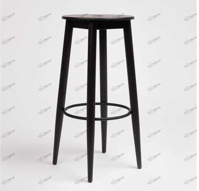 ONDARRETA Высокий деревянный табурет с подставкой для ног Oto sun-id-1389781