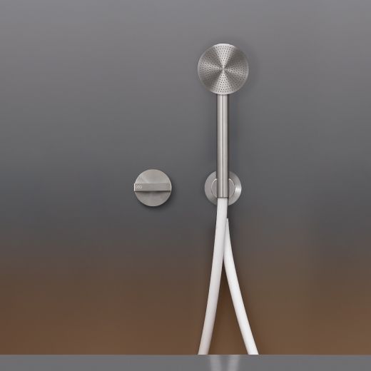 Настенный смеситель прогрессивный набор для ванной / душем с круглый ручного душа диаметр 80 мм  BAR38Y CEADESIGN  - Вид №1