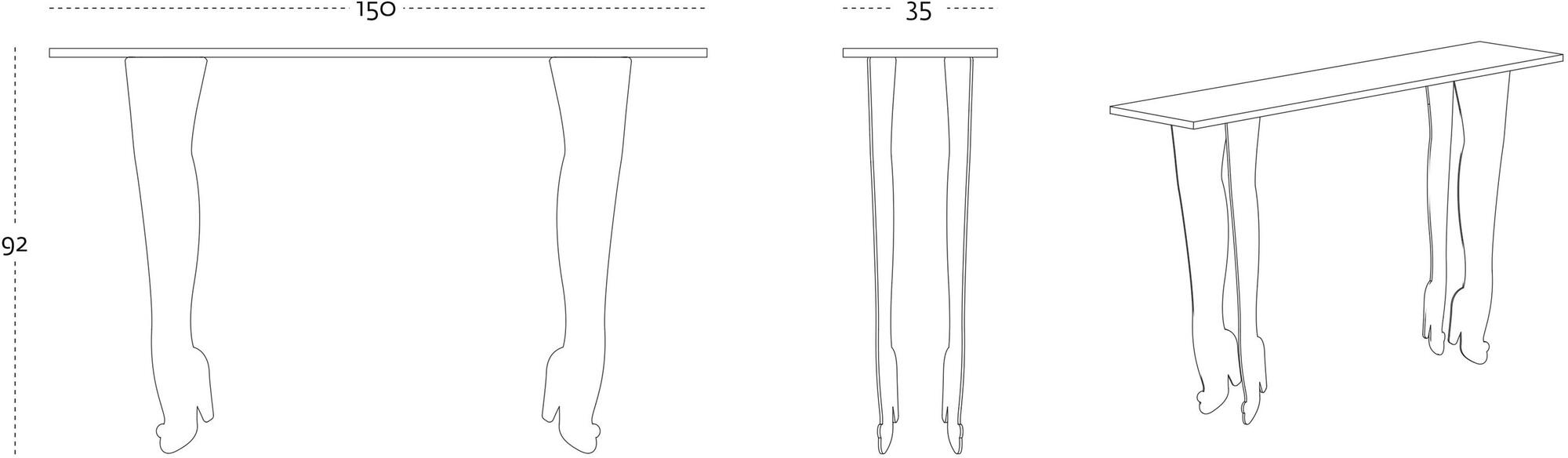 altreforme Алюминиевая консоль Home sweet home sun-id-1367533 - Вид №2
