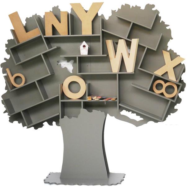 Mathy by Bols Открытый лакированный книжный шкаф Arbres sun-id-1393350 - Вид №1