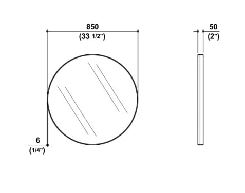 Круглое зеркало для ванной комнаты Zucchetti морфинг ARCH-00079164 - Вид №4