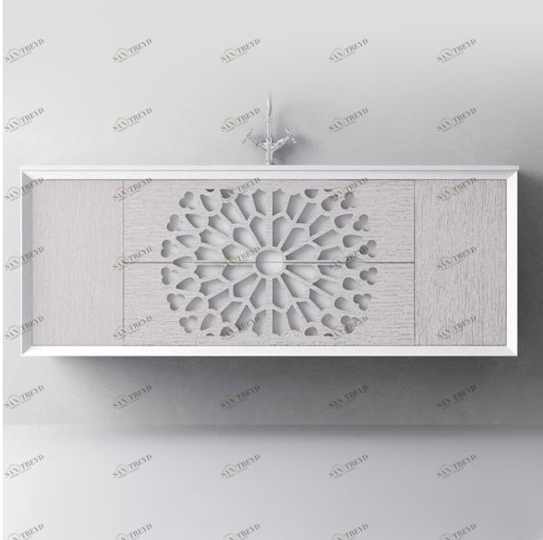 Avila Dos Тумба подвесная с раковиной AVRIAN S1 180 Color 70+R3+70 SUE LUX Stylish 27071420120701N70R370