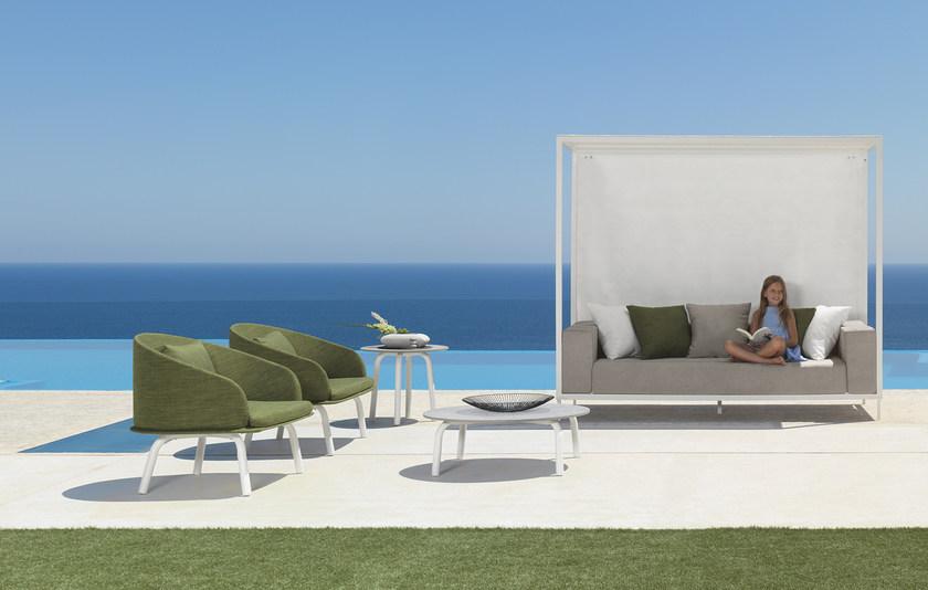 Talenti Садовый диван с балдахином из ткани Cleo alu sun-id-1398204 - Вид №1