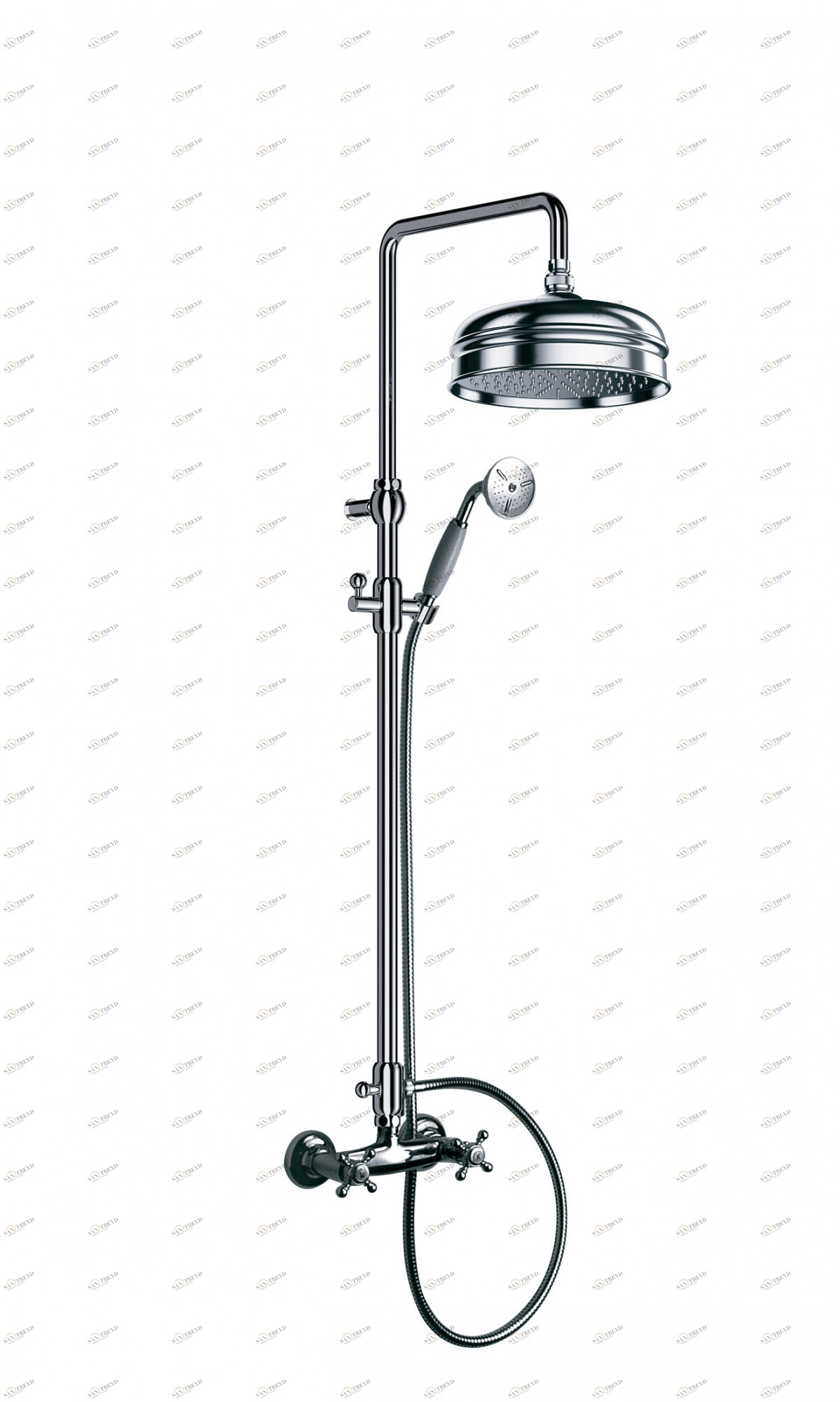 Смеситель для душа ½" настенный JOERGER Delphi 109.20.410.000