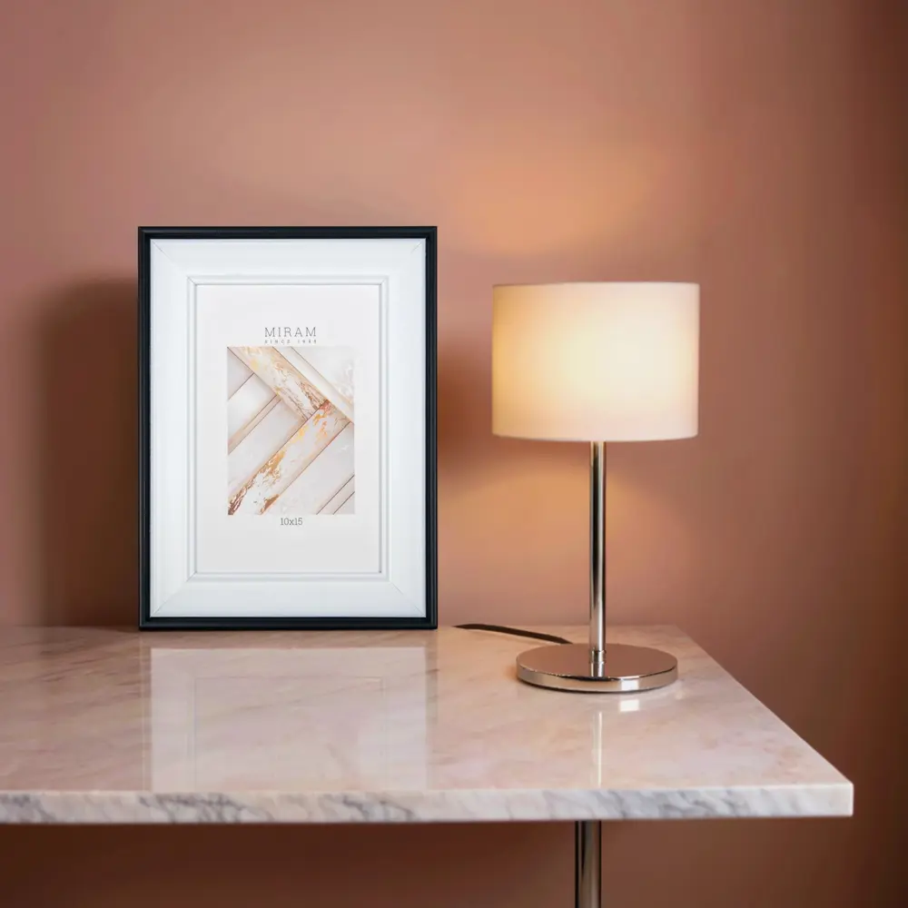 Фоторамка Мирам белая 10×15 см для интерьерных фотографий 89422786 STLM-1570758 - Вид №1