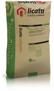 LICATA Натуральное гидравлическое связующее на основе извести Licata.naturalis