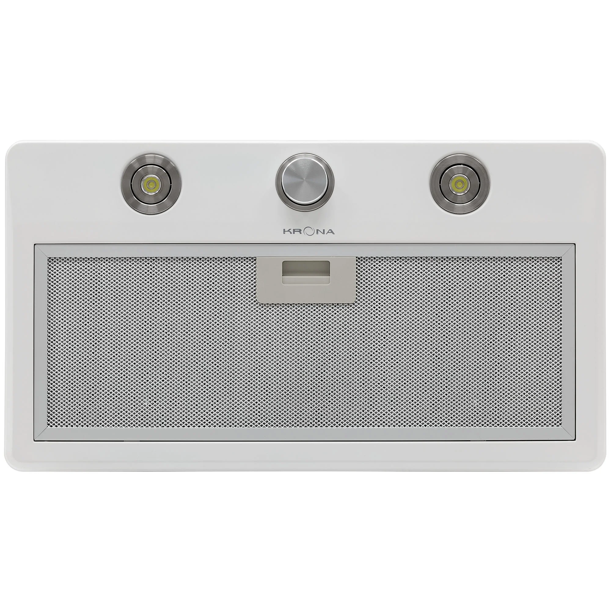 9221205 Вытяжка полновстраиваемая KRONA SVEN 600 white one knob белый/белый KRONA1 STDN-0043771 - Вид №1