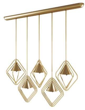 Porustudio Подвесной светильник из латуни sun-id-1490028 - Вид №7