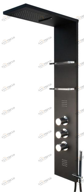 Настенная термостатическая душевая стойка из нержавеющей стали с ручным душем Save xs Fiad84852 Santreyd