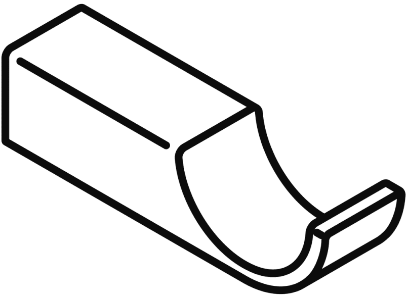 800.90.02040 крюк HEWI Trennwandzubehör  - Вид №10