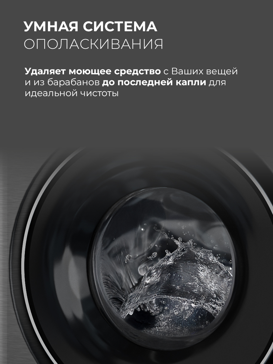 9231663 Стирально-сушильная машина LEX LWM10714LuxIDD черный STDN-0045209 - Вид №11