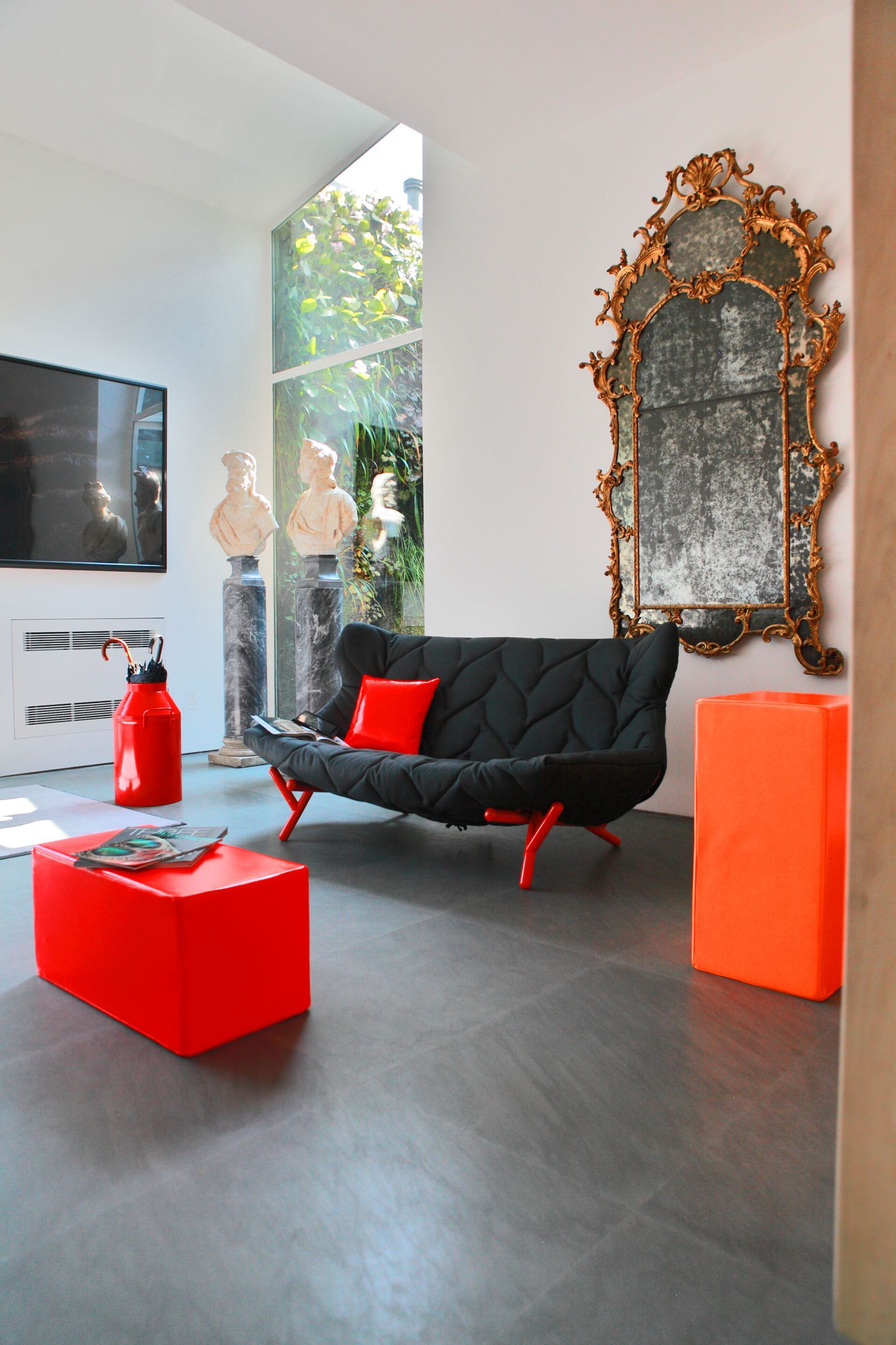 2-местный огнестойкий тканевый диван Kartell FOLIAGE ARCH-00099664 - Вид №2