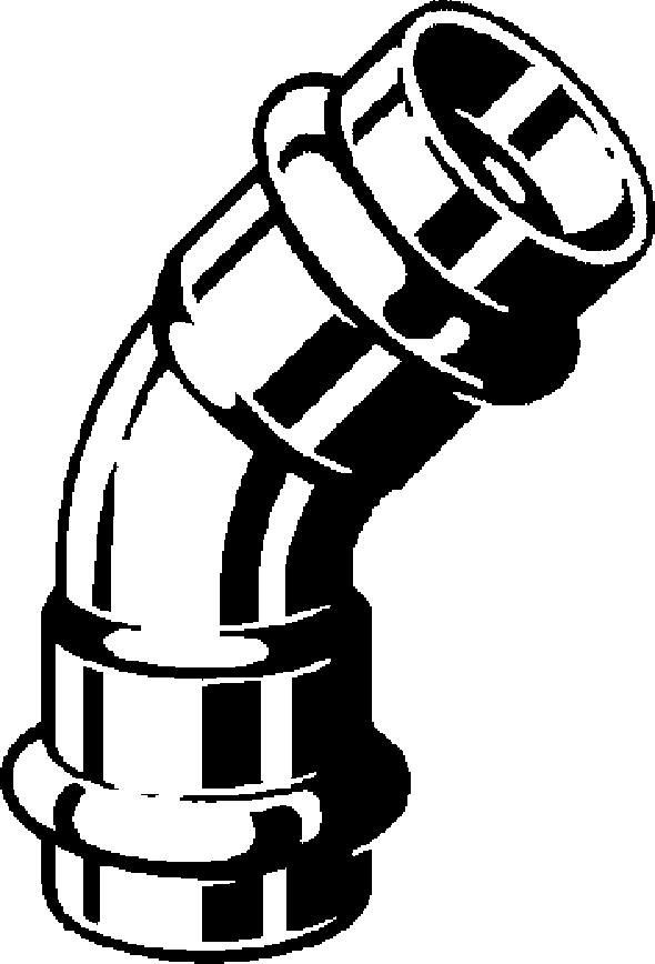 Viega Отвод 45° Profipress G 2626 (345624) 345 624 - Вид №1