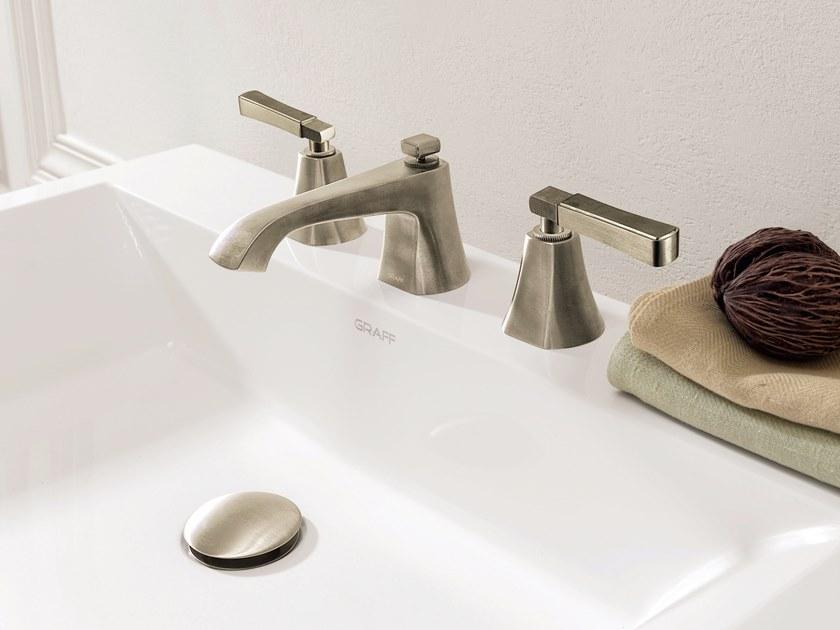 GRAFF Смеситель для раковины на 3 отверстия Finezza 5197000 - Вид №2