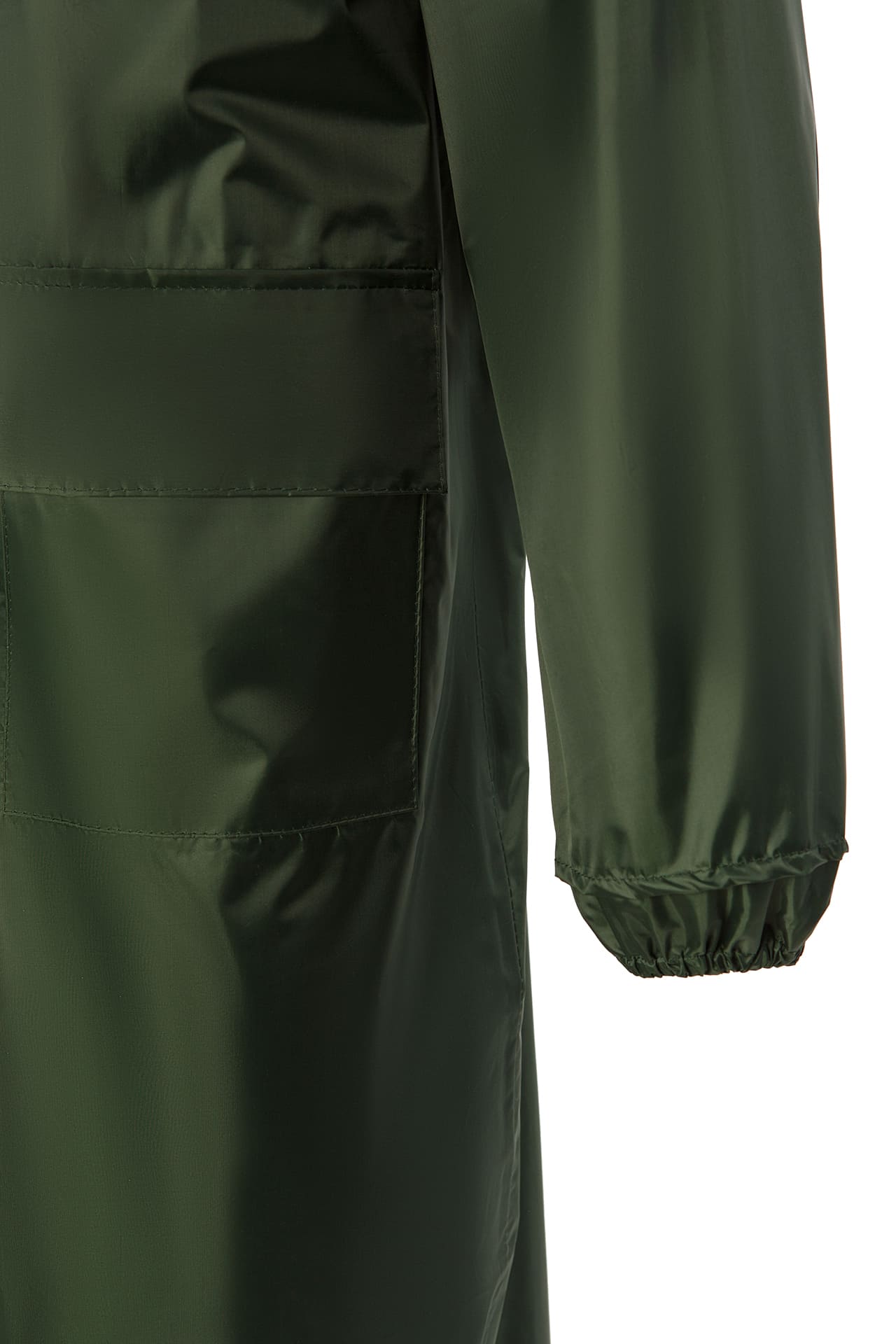 5041814 Плащ Альбатрос влагозащитный ЛАЙТ М зеленый  Непромокаемая спецодежда  размер L  - Вид №2