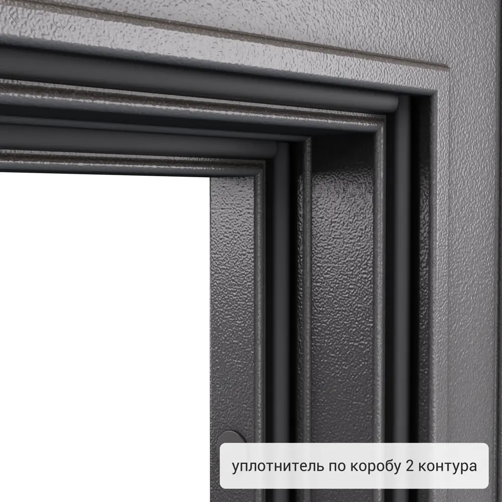 Дверь металлическая Гарант, 960 мм, правая, цвет антик ларче TOREX STLM-2062289 - Вид №6