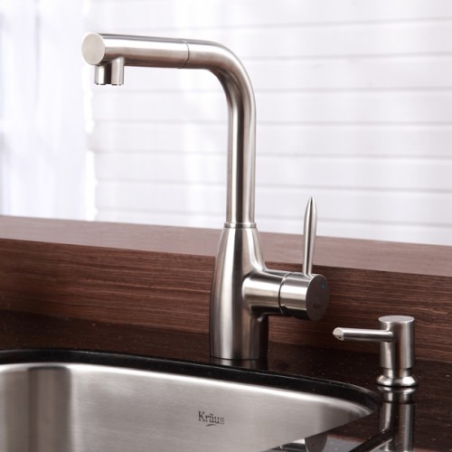 KBU11-KPF2140-KSD30SN Накладная раковина на столешницу  прямоугольная Krausru  - Вид №14