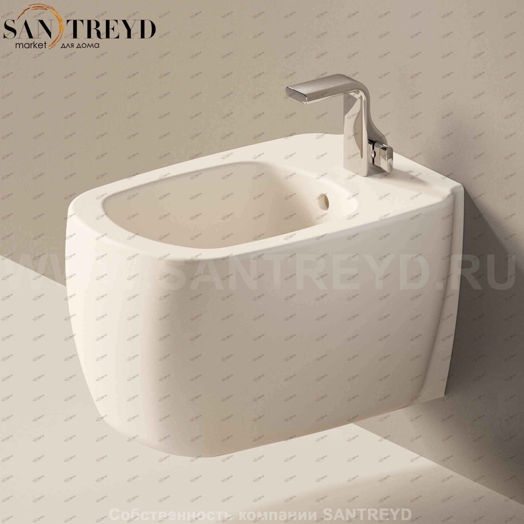 MN2189003 Биде подвесное Mono Ceramica Flaminia